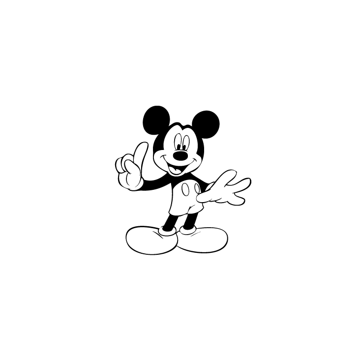 Sticker Mickey