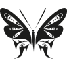 Sticker papillon