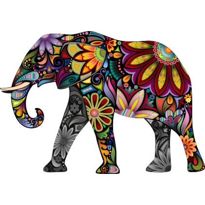 Sticker Elephant