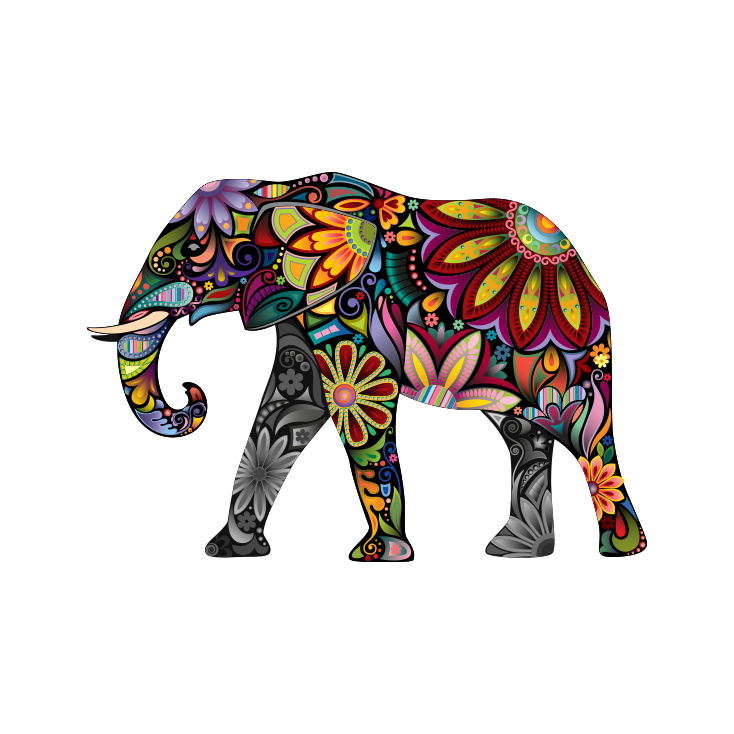 Sticker Elephant